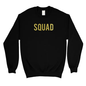 Bride Squad Boxed-GOLD Unisex Crewneck Sweatshirt Cool Basic Gift