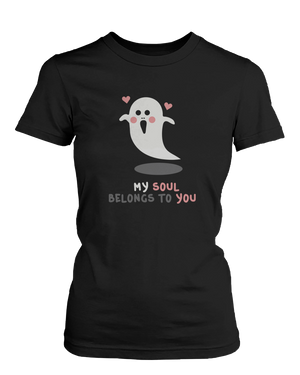 ghost and death eater couple t shirts